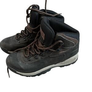 Women's Columbia Omni Grip Size 7.5 Brown Hiking Outdoor Shoes Boots